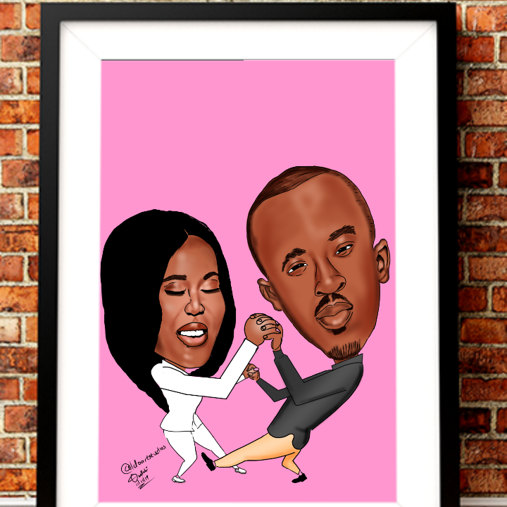 spot on caricature sample