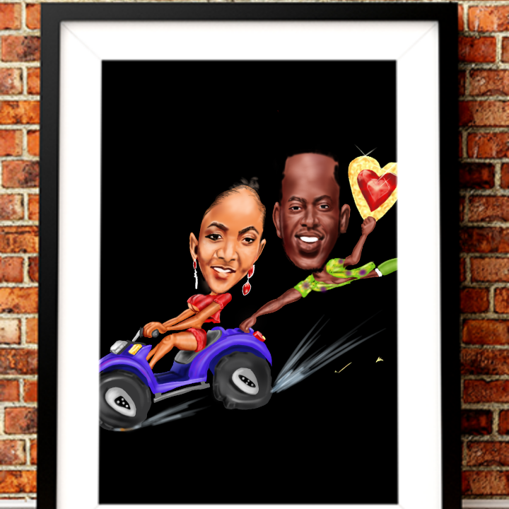 spot on caricature sample